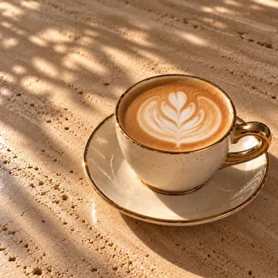 Saffron Latte