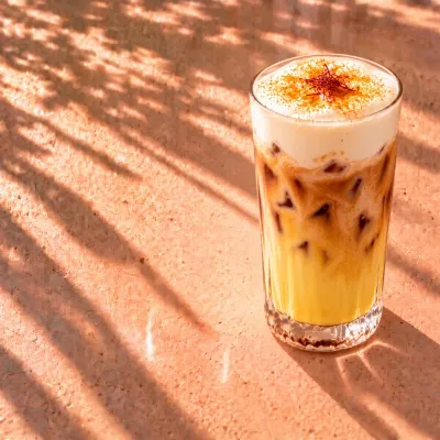 Iced Saffron