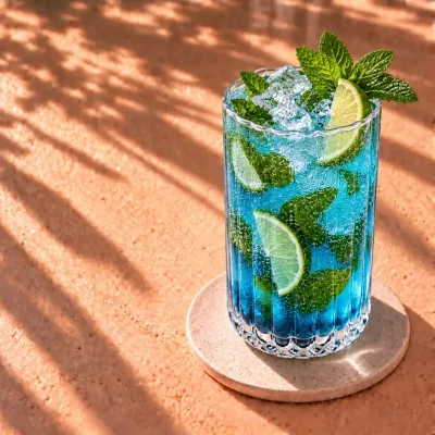 Blue Lagoon Mojito